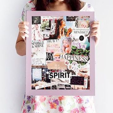 woman-holding-Vision-Board